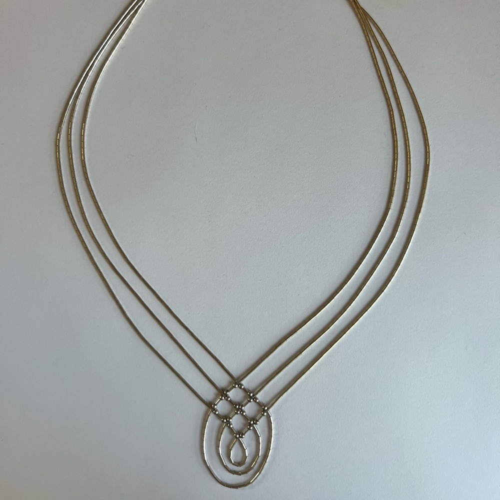 Gorgeous Native American Silver Necklace